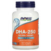 NOW Foods DHA-250 120 Softgels 733739016102