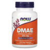 NOW Foods DMAE 250 mg 100 Veg Capsules 733739030900