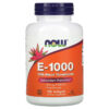 NOW Foods E-1000 with Mixed Tocopherols 670 mg (1,000 IU) 100 Softgels 733739009029