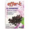 NOW Foods Effer-C Effervescent Drink Mix Elderberry 1,000 mg 30 Packets 5.5 g Each 733739005984
