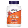 NOW Foods Flush-Free Niacin 250 mg 180 Veg Capsules 733739004840