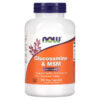 NOW Foods Glucosamine & MSM 180 Veg Capsules 733739032799