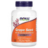 NOW Foods Grape Seed Standardized Extract 100 mg  200 Veg Capsules 733739032492