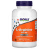NOW Foods L-Arginine 500 mg 250 Veg Capsules 733739000316