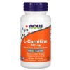 NOW Foods L-Carnitine 500 mg 60 Veg Capsules 733739000729