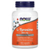 NOW Foods L-Tyrosine 500 mg 120 Capsules 733739001627