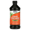 NOW Foods Liquid Chlorophyll Natural Mint  16 fl oz (473 ml) 733739026446