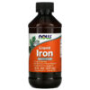 NOW Foods Liquid Iron 8 fl oz (237 ml) 733739014474