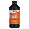 NOW Foods Liquid Multi Wild Berry 16 fl oz (473 ml) 733739037732