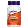 NOW Foods Lutein & Zeaxanthin 60 Softgels 733739030641