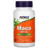NOW Foods Maca 500 mg 100 Veg Capsules 733739047212