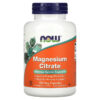 NOW Foods Magnesium Citrate 120 Veg Capsules 733739012944