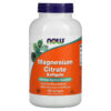 NOW Foods Magnesium Citrate 180 Softgels 733739012982
