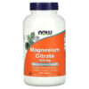 NOW Foods Magnesium Citrate 200 mg 250 Tablets 733739012920