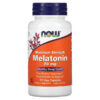 NOW Foods Maximum Strength Melatonin 20 mg 90 Veg Capsules 733739035585