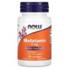 NOW Foods Melatonin 3 mg 180 Lozenges 733739032591