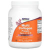 NOW Foods Multi Collagen Protein Type I II & III Unflavored 16 oz (454 g) 733739034168