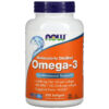 NOW Foods Omega-3 180 EPA/120 DHA 200 Softgels 733739016522