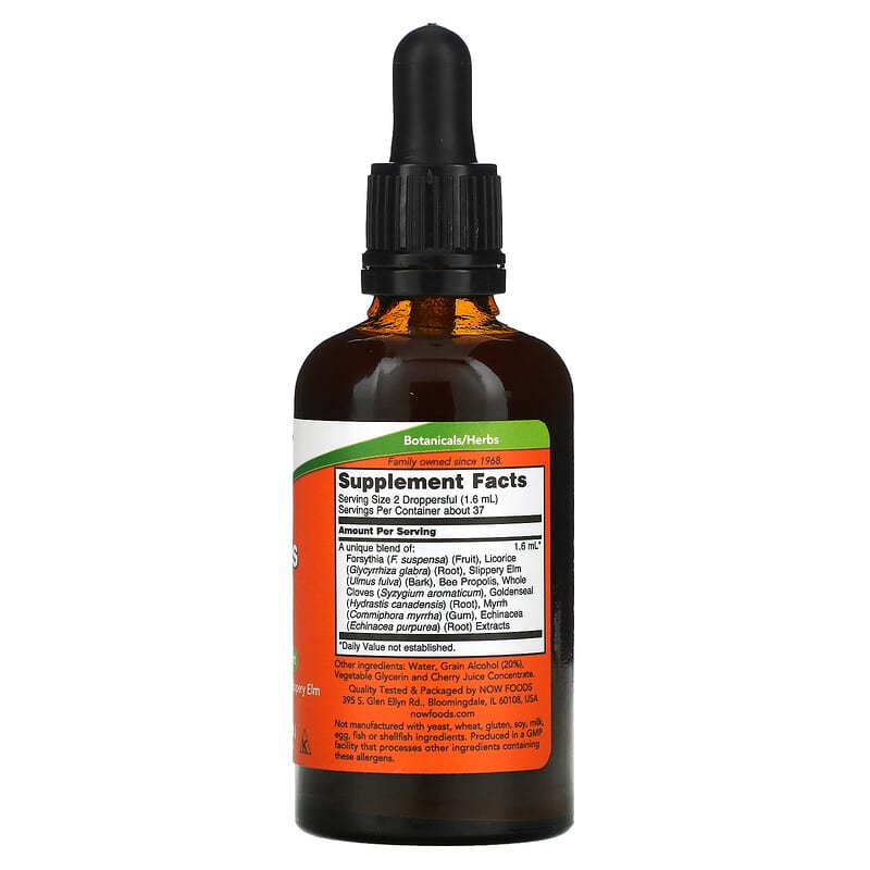 NOW Foods, Propolis Plus Extract, 2 fl oz (59 ml) 733739049209