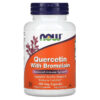 NOW Foods Quercetin with Bromelain 120 Veg Capsules 733739030702