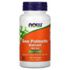 NOW Foods Saw Palmetto Extract 160 mg 120 Softgels 733739047427