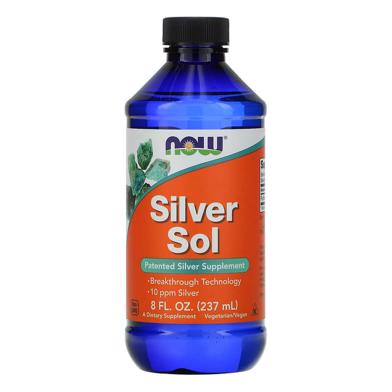 NOW Foods Silver Sol 8 fl oz (237 ml) 733739014085
