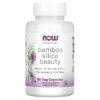 NOW Foods Solutions Bamboo Silica Beauty 90 Veg Capsules 733739084040