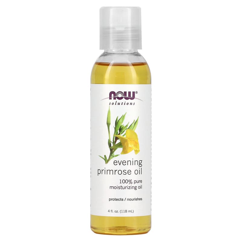 NOW Foods Solutions Evening Primrose Oil 4 fl oz (118 ml) 733739076908