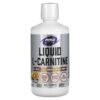 NOW Foods Sports Liquid L-Carnitine Citrus 1,000 mg 32 fl oz (946 ml) 733739000699
