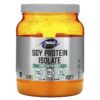 NOW Foods Sports Soy Protein Isolate Unflavored 1.2 lbs (544 g) 733739021564