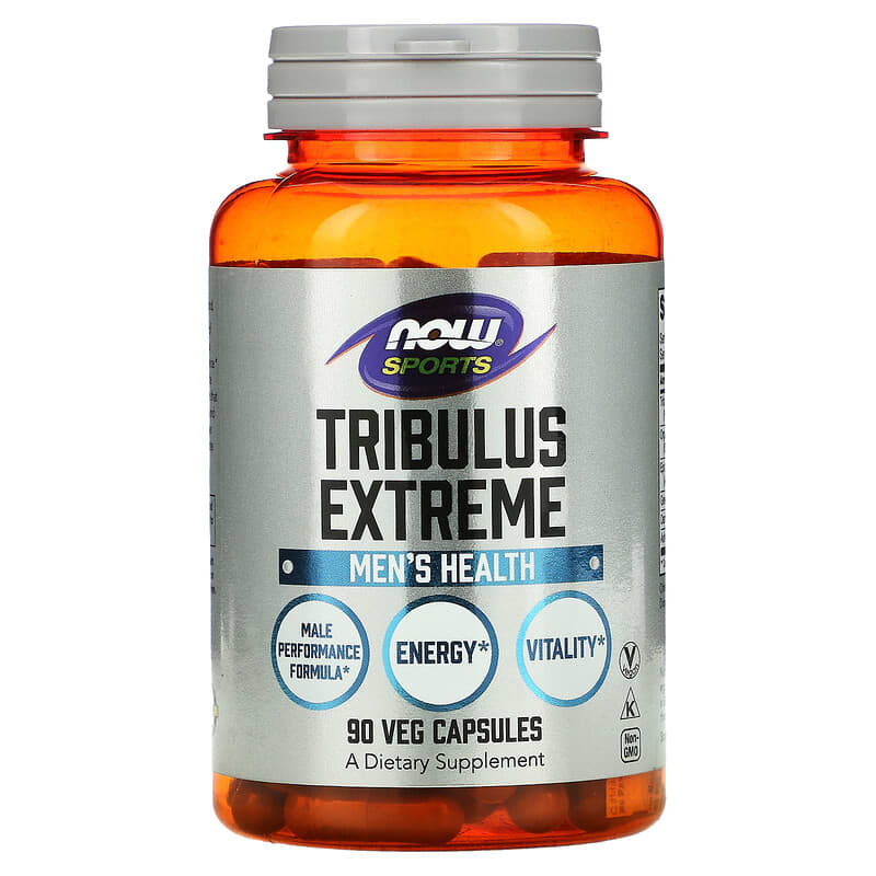 NOW Foods Sports Tribulus Extreme Men's Health 90 Veg Capsules 733739022738