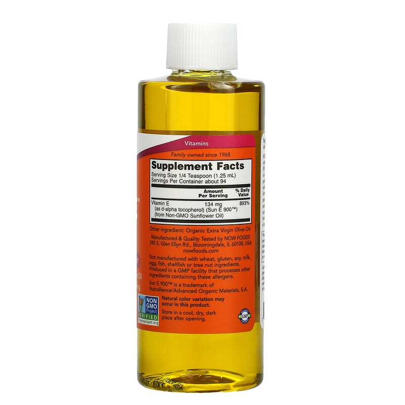 NOW Foods, Sun-E Liquid, 4 fl oz (118 ml) 733739009340