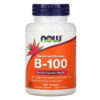 NOW Foods Sustained Release B-100 100 Tablets 733739004390