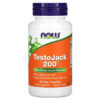 NOW Foods TestoJack 200 60 Veg Capsules 733739021984