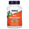 NOW Foods Tri-Chromium 500 mcg 180 Veg Capsules 733739014269