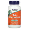 NOW Foods Tri-Chromium 500 mcg 90 Veg Capsules 733739014283