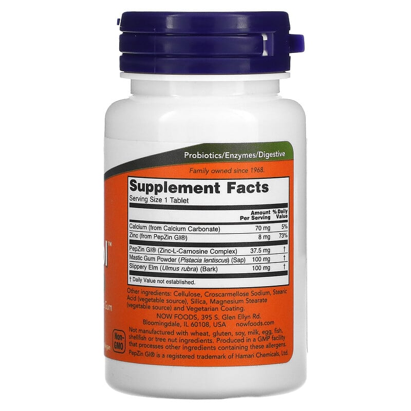 NOW Foods, Ulcetrol, 60 Tablets 733739033451