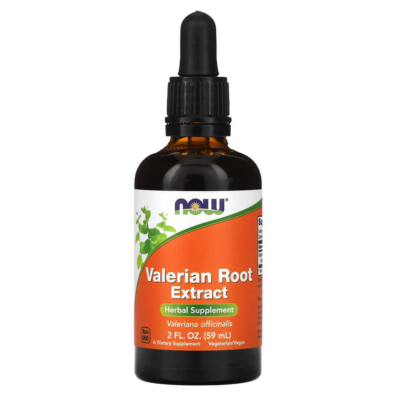 NOW Foods Valerian Root Extract 2 fl oz (59 ml) 733739049704