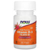 NOW Foods Vitamin D-3 250 mcg (10,000 IU) 240 Softgels 733739003850
