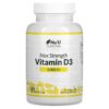 Nu U Nutrition Max Strength Vitamin D3 3,000 IU 365 Softgel Capsules 810028760127