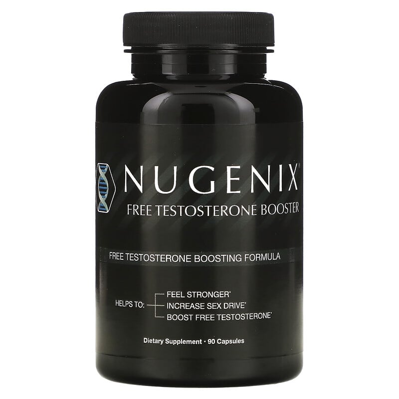 Nugenix, Free Testosterone Booster, 90 Capsules 855710002093