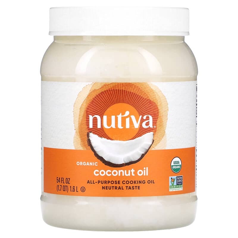 Nutiva All-Purpose Cooking Oil Organic Coconut Oil  54 fl oz (1.6 l) 692752106880