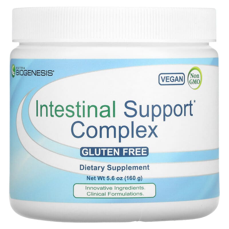 Nutra BioGenesis Intestinal Support Complex 5.6 oz (160 g) 812806555727