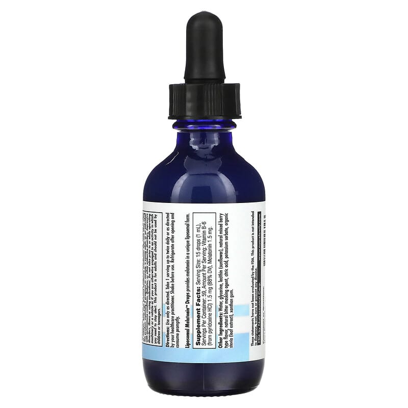 Nutra BioGenesis, Liposomal Melatonin, Gluten Free, 2 oz (59 ml) 812806106103