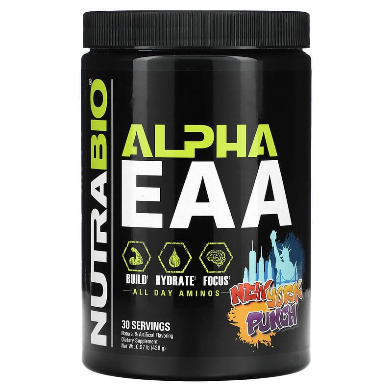 Nutrabio Labs Alpha EAA New York Punch 0.97 lb (438 g) 649908212001