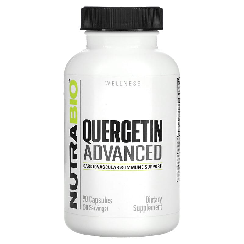 Nutrabio Labs Wellness Quercetin Advanced 90 Capsules 649908216368