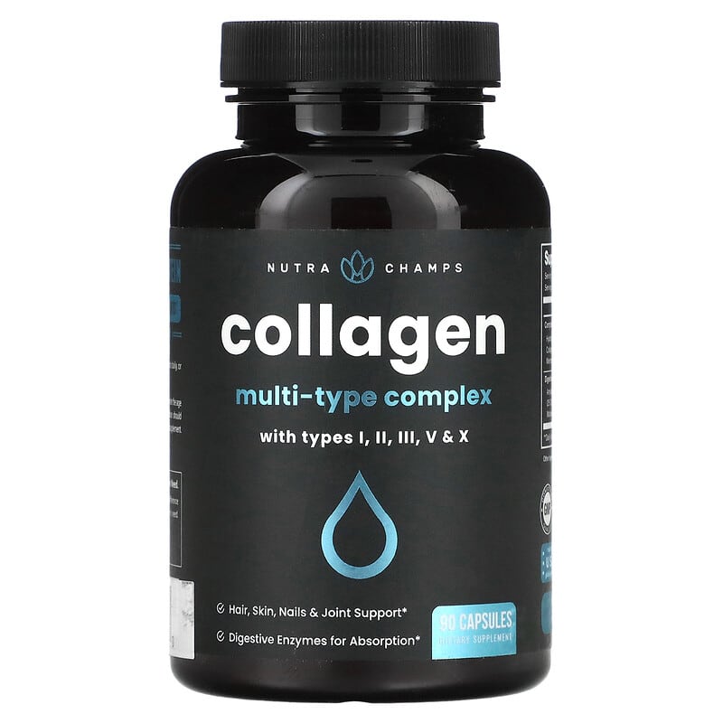 NutraChamps Collagen  90 Capsules 621983500440