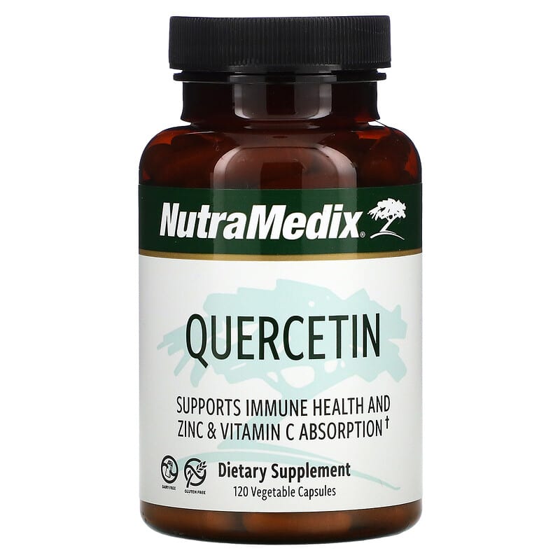 NutraMedix Quercetin 120 Vegetable Capsules 728650069351