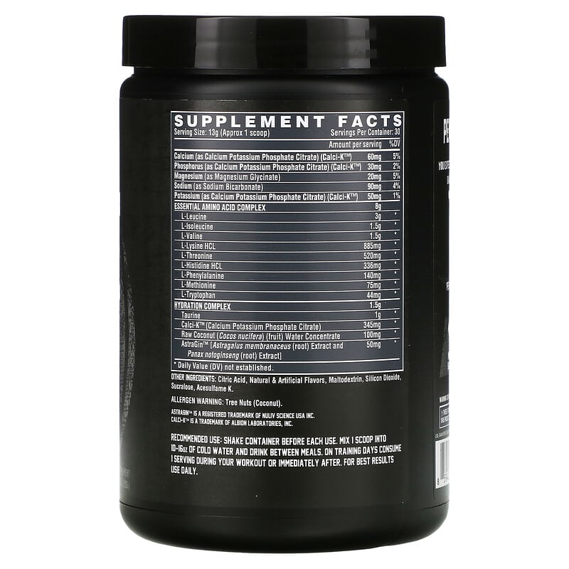 Nutrex Research, EAA+ Hydration, Apple Pear, 13.8 oz (390 g) 859400007788