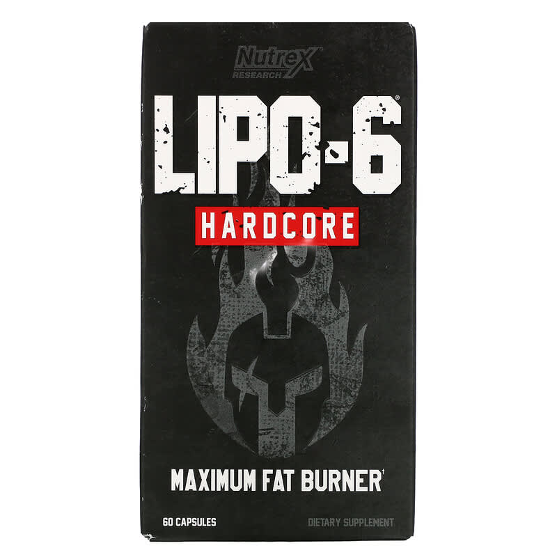 Nutrex Research LIPO-6 Hardcore 60 Capsules 850005755654